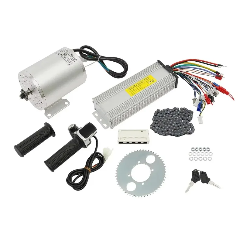 48VDC Electric Bike Conversion Kit, Compatible with Razor MX650,Brushless Motor Kit with Controller - Professional Upgrade Kit