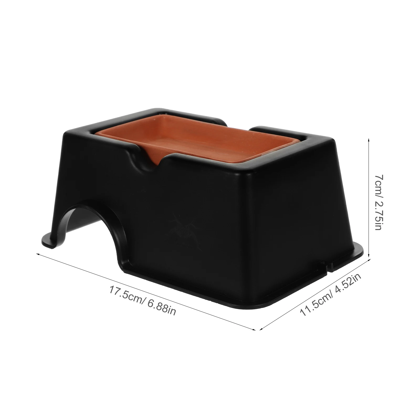 مخبأ الزواحف كبير آمن يستريح السلحفاة الاصطناعية حوض السمك إخفاء كهف الزواحف ملحق السلاحف إخفاء الكهف #5