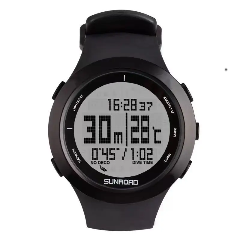 Genuine Professional Multifunctional Rechargeable Diving Computer Watch, FR730 Waterproof Free Lung Sports Compass