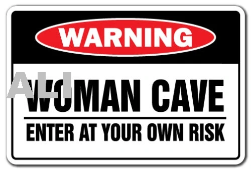 Металлический знак — ЖЕНЩИНА РАЗЪЕМ В ВАШЕ СВОЮ СВОЮ РАЗЕМ АЛЮМИНИЕМ 8 ДЮЙМОВ X 12 ДЮЙМОВ, стр.