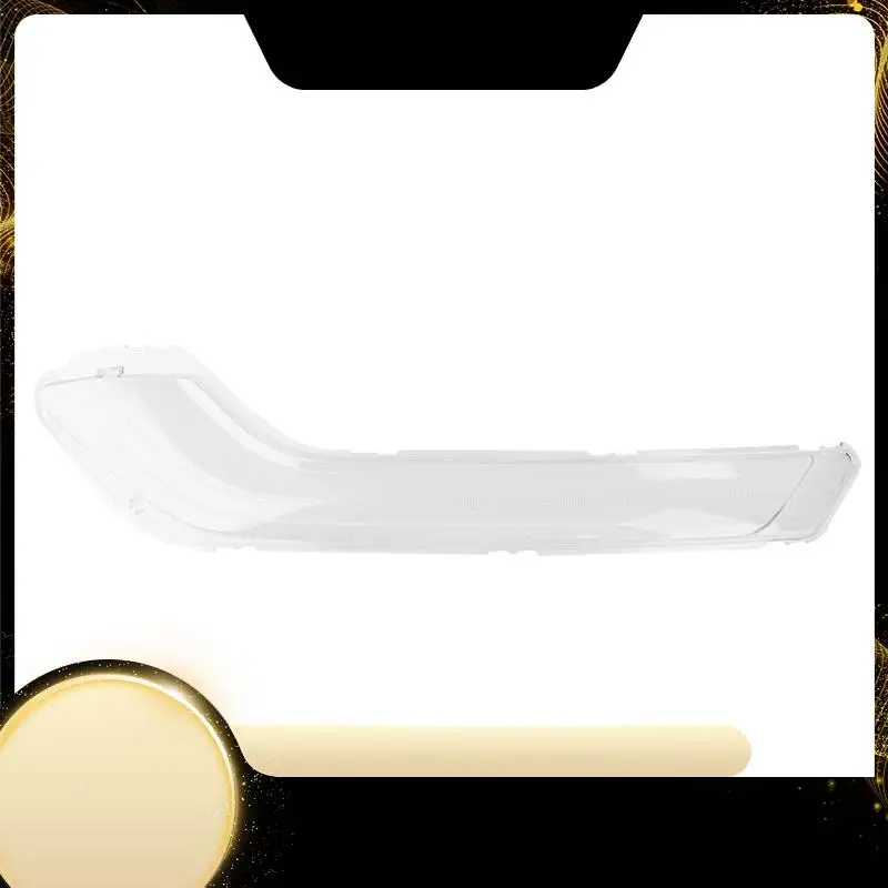 

Front Bumper Fog Light Cover Transparent Running Light Cover DRL Light Shade Lens For 508 2015-2018-A74F