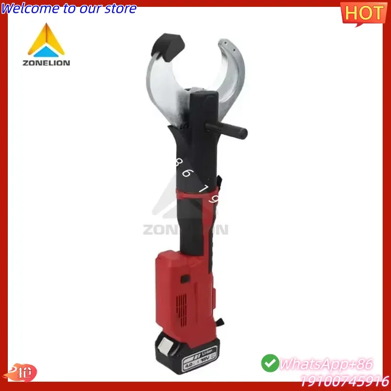 CE Certificate Auto Reset Hydraulic Cable Cutter With Automatic Retraction After Cutting Operation Hydraulic Cable Cutter