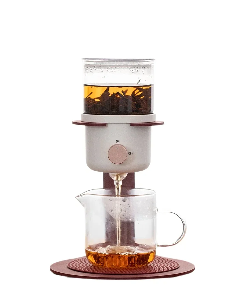 Tea Making Pot Lazy Glass Teapot Dripping Freshly Ground Coffee Pot