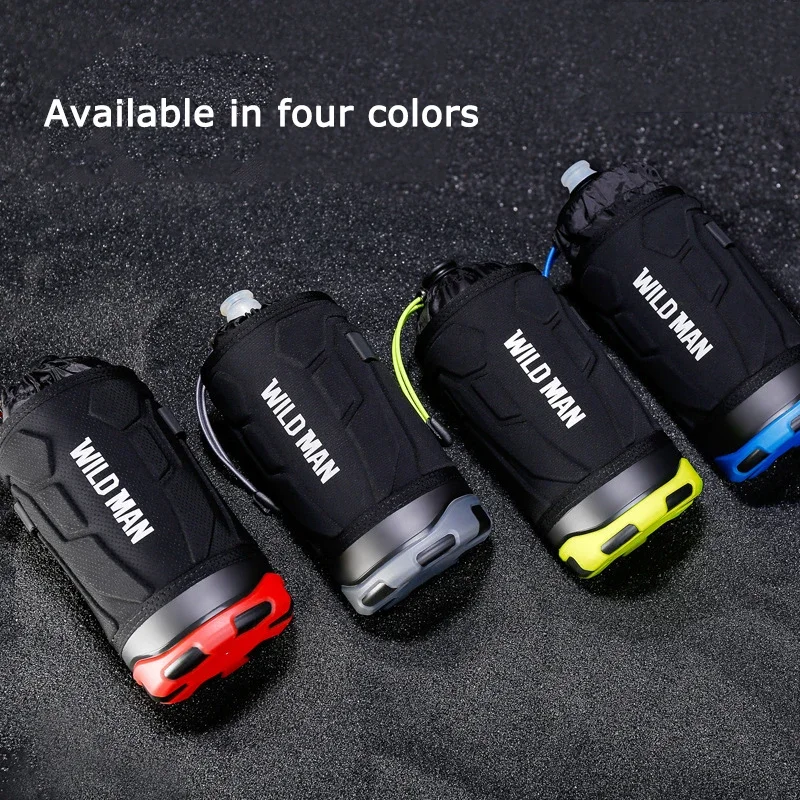 

Hard Case Water Bottle Bag Adjustable Drawstring Reflective Bike Cup Holder Universal Bag for Cycling