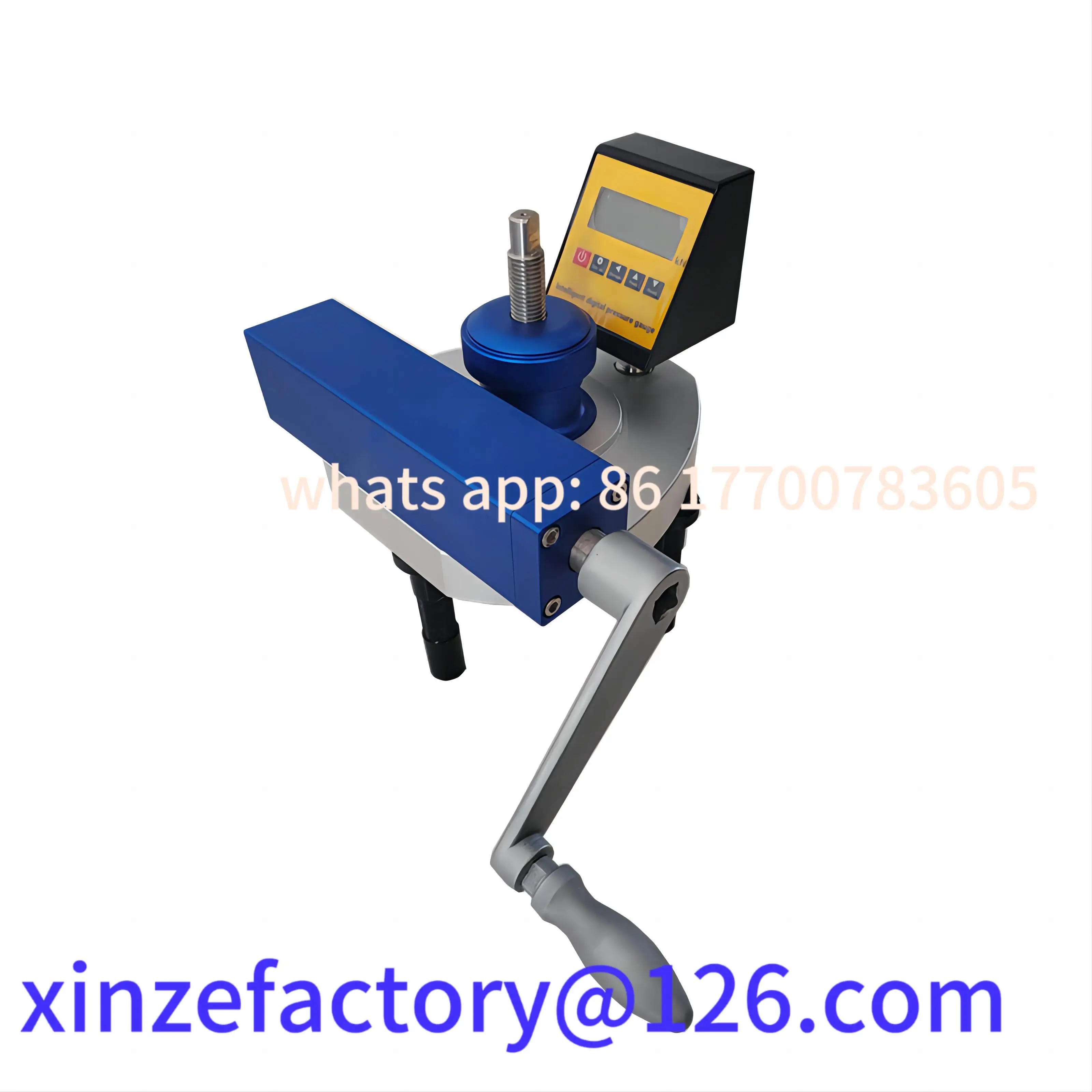 

Customizable tile adhesion strength pull-off tester