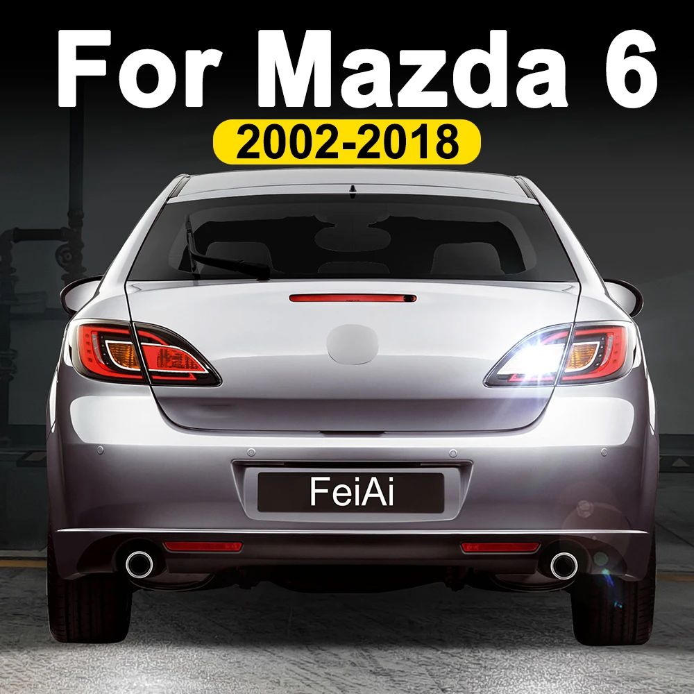 

For Mazda 6 GG GH GJ Atenza LED Reverse Lights Accessories 2002-2018 2017 2016 2015 2014 2013 2012 2011 2010 LED Reversing Light