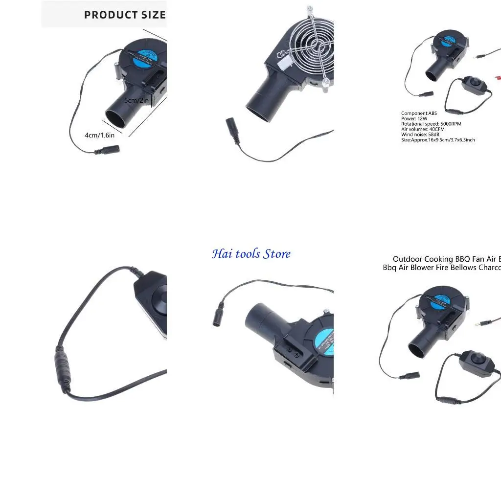 

X37e Воздушный воздуходувок электрический 5000 об / мин огненной воздуходувка