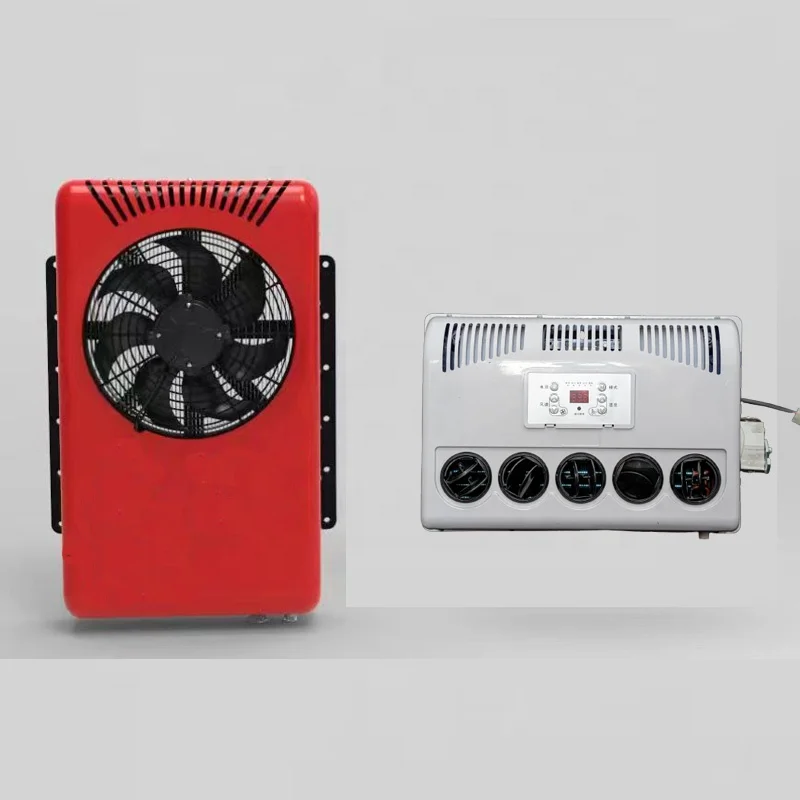 Factory Supply 12v 24v Electric Backpack Type Tractor Parking Air Conditioner