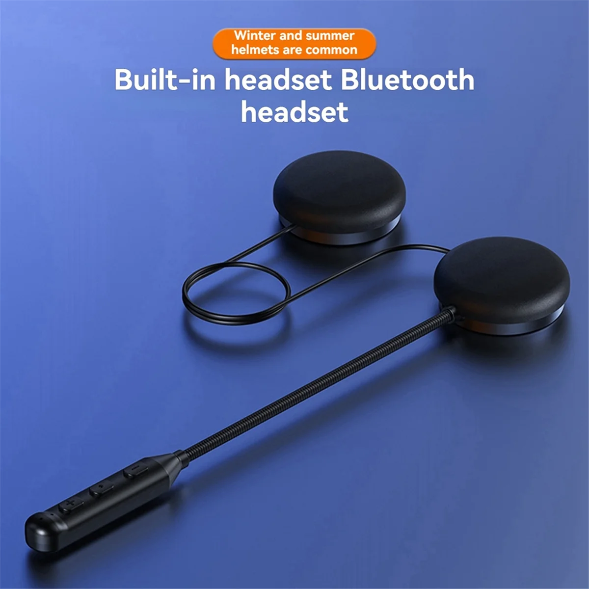 New Y1 Motorcycle Helmet Headset Bluetooth 5.3 Wireless Stereo Interphone Built-in Helmet Wireless Headset