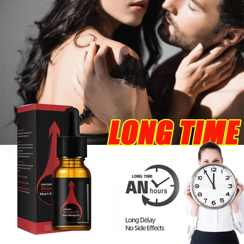 Powerful Growth penis Oil for Men Big Dick Cock Enhancement Erection Boost Health Care Enlarges Fast Increase Male Size