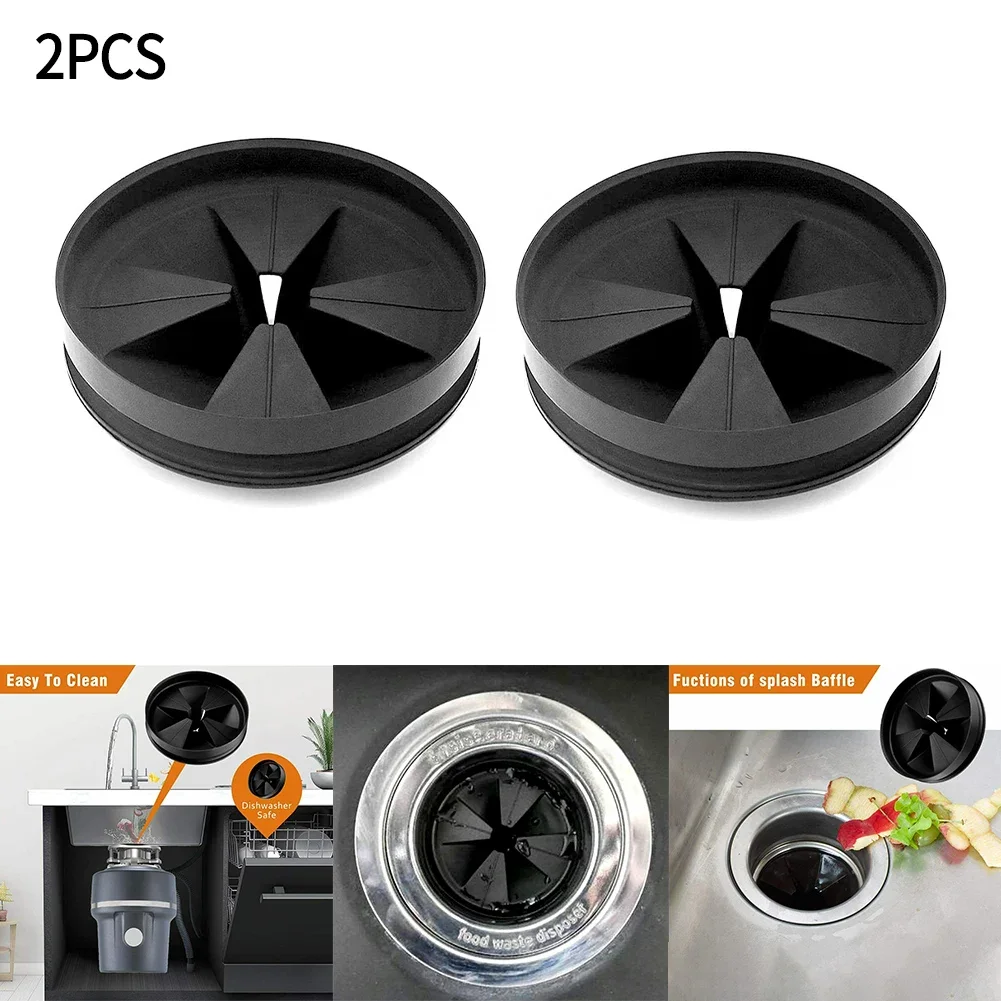 2 pezzi paraspruzzi per lavello per lavello da cucina lavello smaltimento dei rifiuti paraspruzzi dissipatore di rifiuti alimentari accessori da cucina