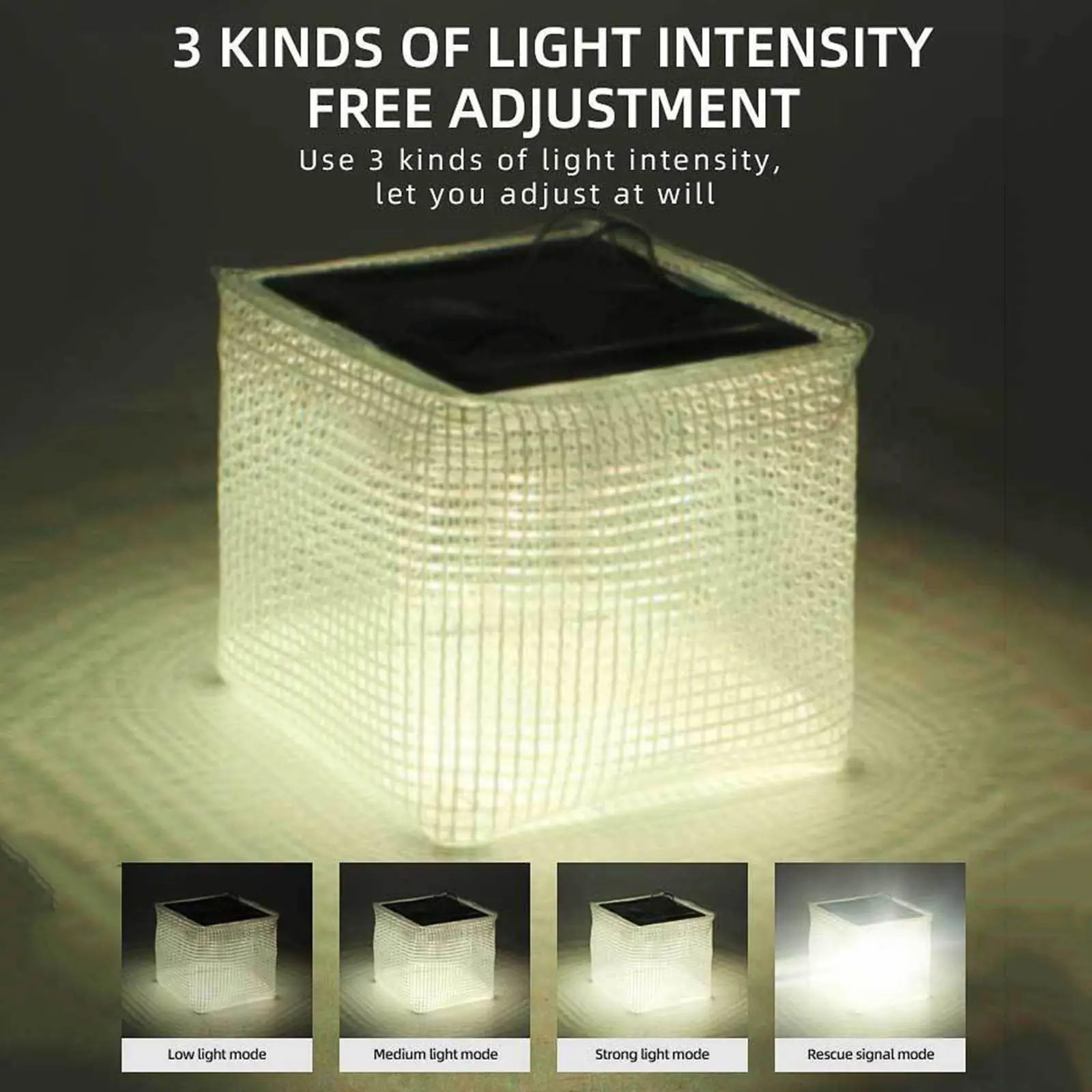 Compact Solar Inflatable Light Convenient And Eco-Friendly Lighting Solution Wide Application Warm White Lighting