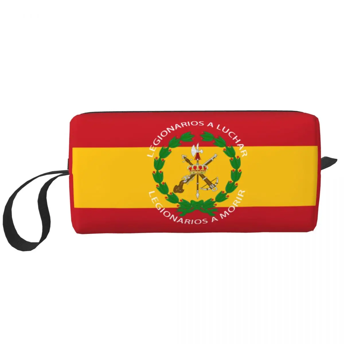 Spanish Legion Makeup Bag Women Travel Cosmetic Organizer Fashion Spain Coat of Arms Storage Toiletry Bags