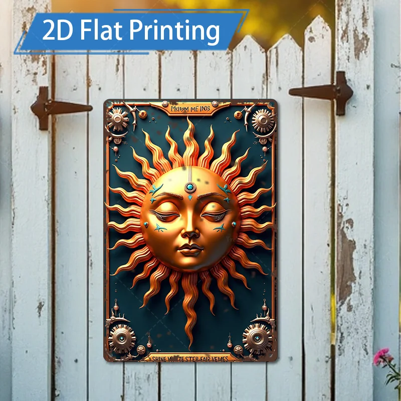 1pc 8x12inch Metal Sign