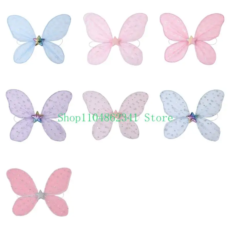 

5asd Fairys Wing Adult Kids Fairys Butterfly Wing Angel Wing,Halloween Fairys Costume