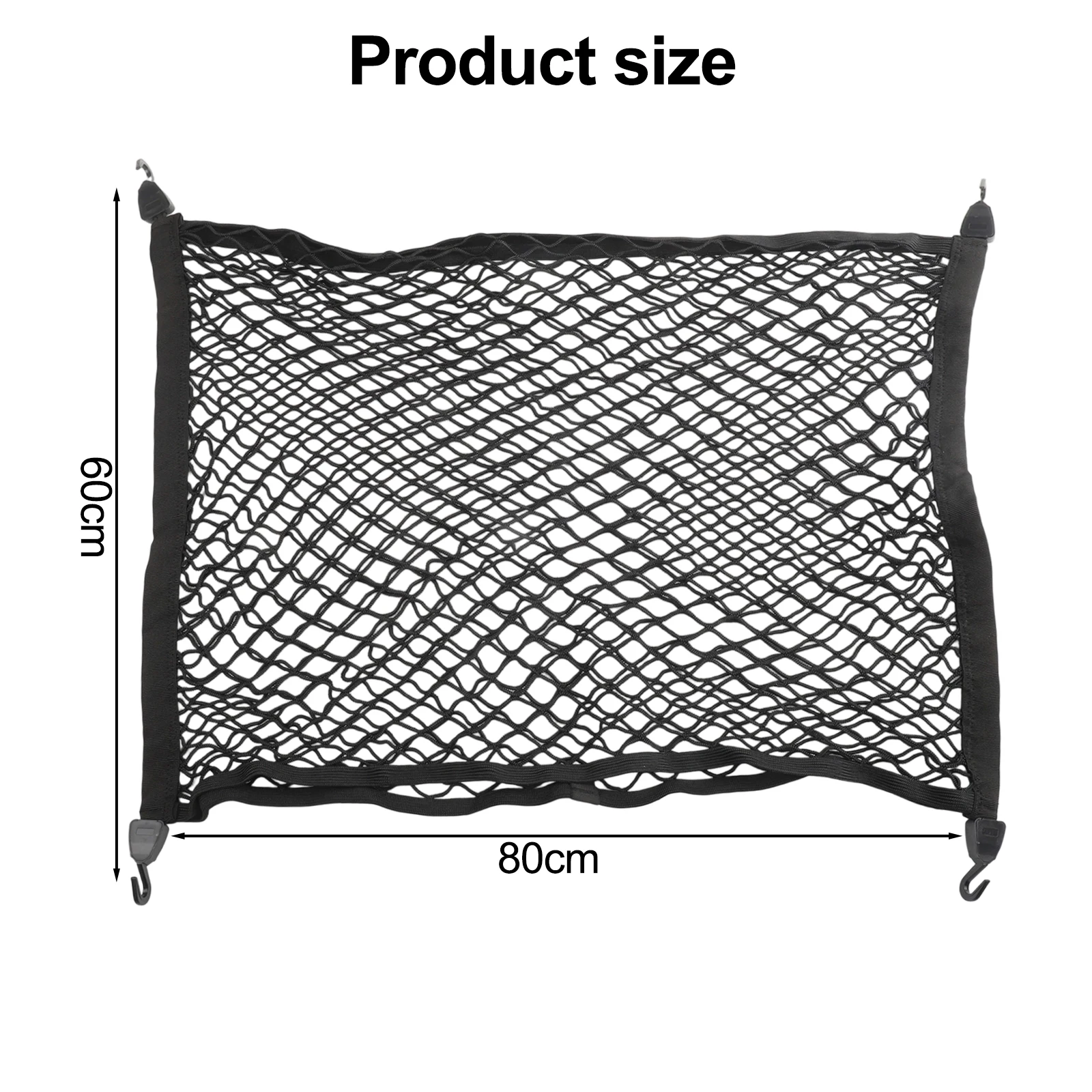 80*60cm Cargo Net Nylon Material Single Layer Design Elasticity for versatile Application Double Layer Design 80*60cm