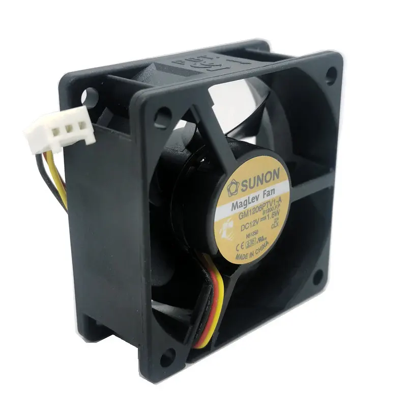 

HZDO 6cm GM1206PTV1-A 6025 12v 1.6w 3wire cooling fan 60*60*25MM