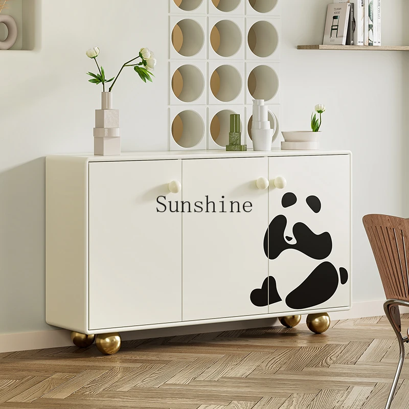 خزانة تخزين مطعم الرياح الفرنسية باللون الأبيض الحديث والبسيط