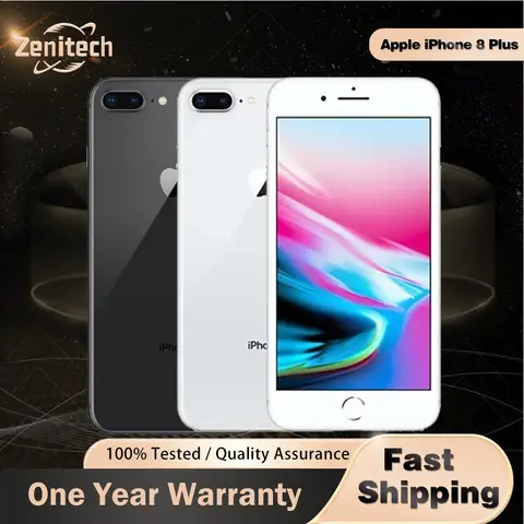 Apple iPhone 8 Plus 4G LTE 5.5" Retina True Tone Display 64/256GB ROM 12MP Camera A11 Bionic Hexa-Core iOS iphone 8 plus