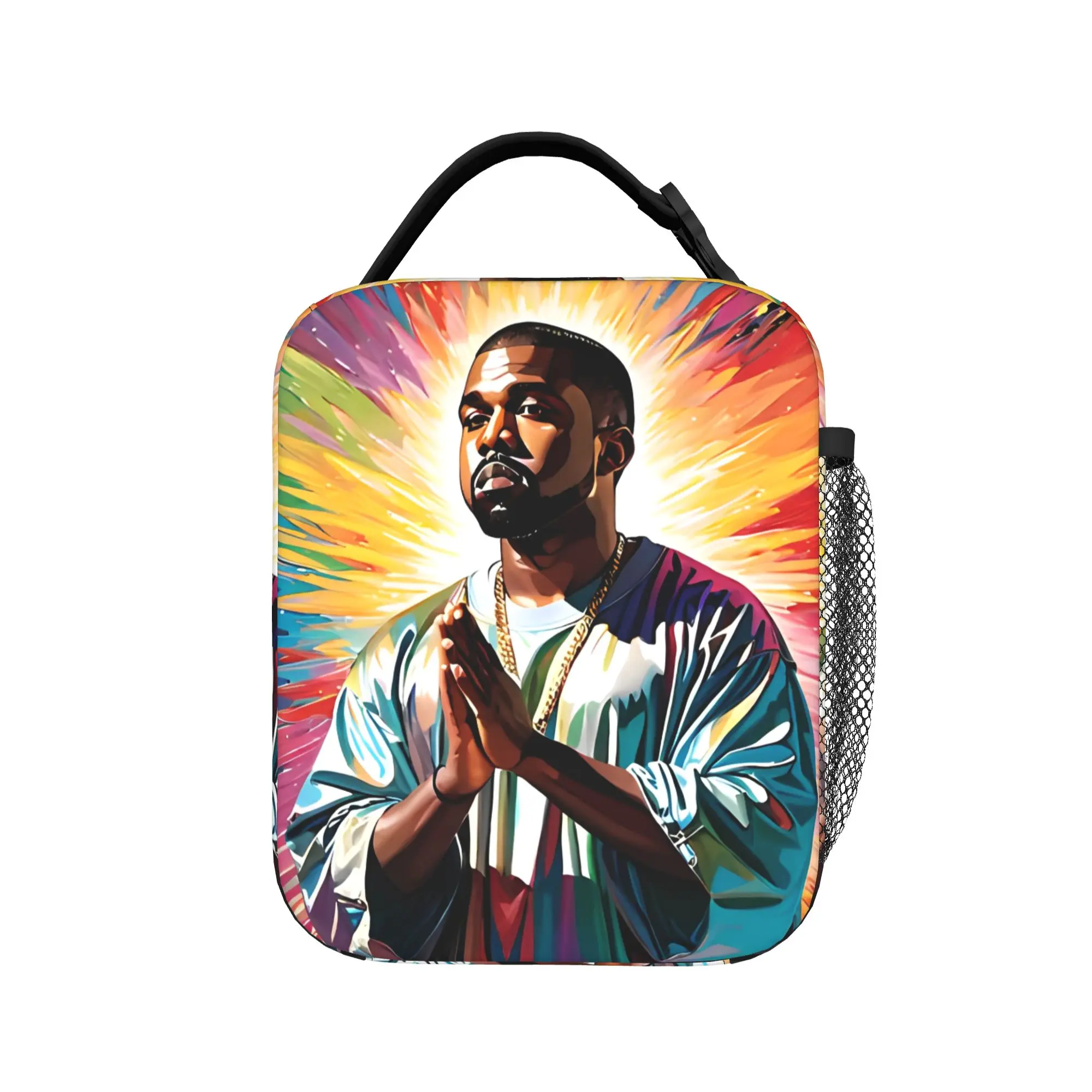 

Pilgrim And Faith Kanye West Insulated Lunch Bag Cooler BagLunch Container Tote Lunch Box Food Storage Bags Work Picnic