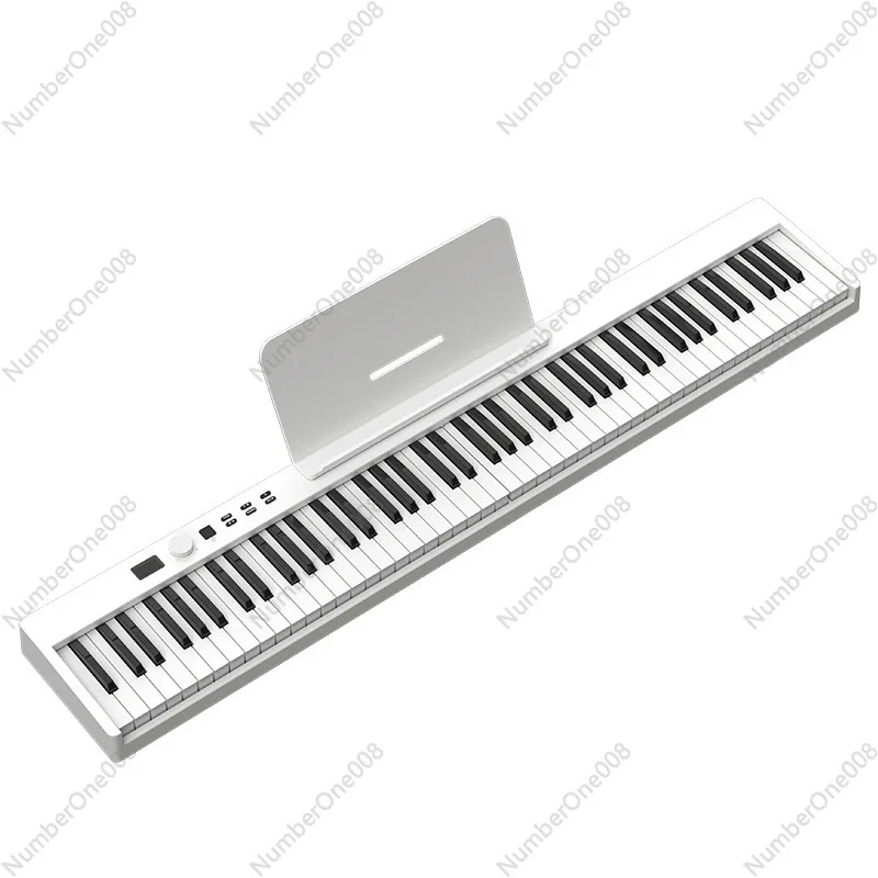 Folding Piano 88-key Charging Hand Roll for Beginners Portable Electronic Piano Adult Bluetooth MIDI Keyboard for Beginners