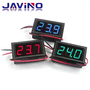 Bilashmart 0.56 Inch 2 Wires Mini Red Green Blue LED Display Panel Voltage Meter Voltmeter Home Use Voltage Digital DC 4.5V 30V / 5 120V