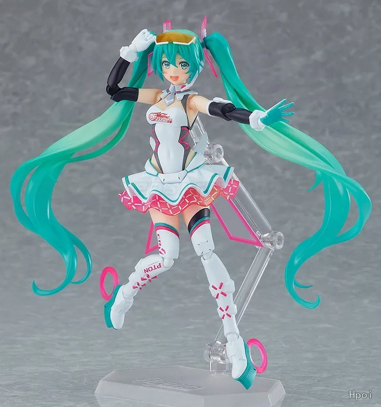 【Em estoque】Original GSC GT Plan Racing Future 2021 Figuras Animação Ornamentos Presentes Figma SP-138 Hatsune Miku