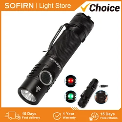 Sofirn SC31 Pro Powerful 2000LM 18650 Flashlight 6500K SST40 5V/2A Portable Rechargeable LED Lantern USB C Torch Anduril 2.0