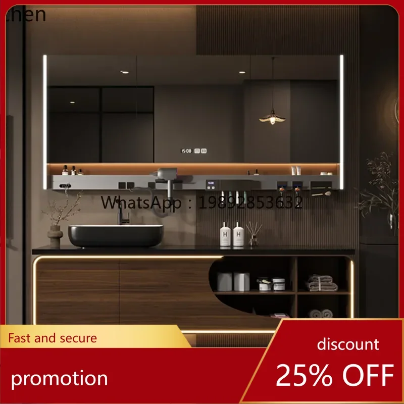 

YFYbathroom cabinet rock slab integrated table basin combined bathroom face wash basin wash table