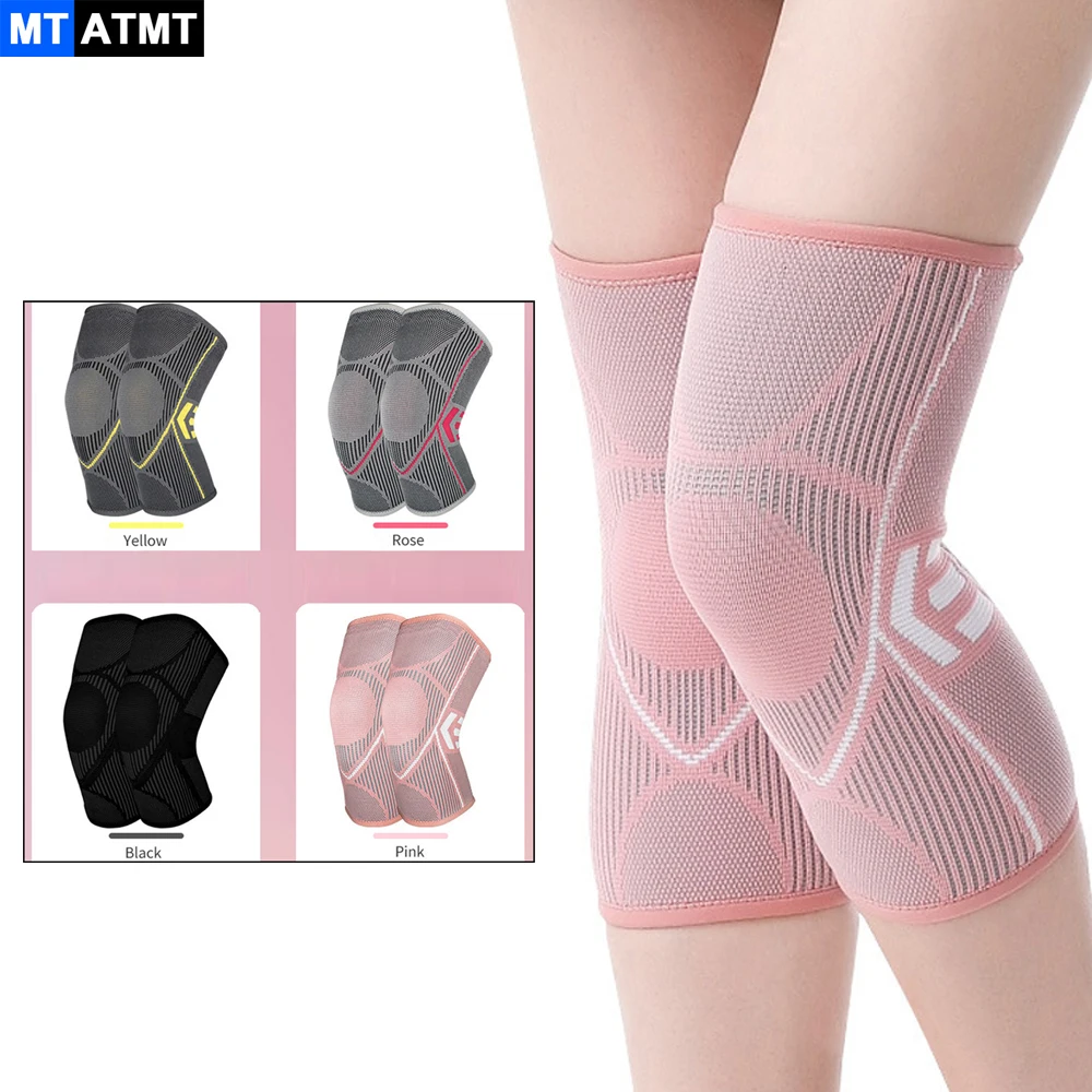 

1Pair Sports Fitness Running Knee Support Braces Elastic Nylon Sport Compression Knee Pad Sleeve for Basketball Volleyball