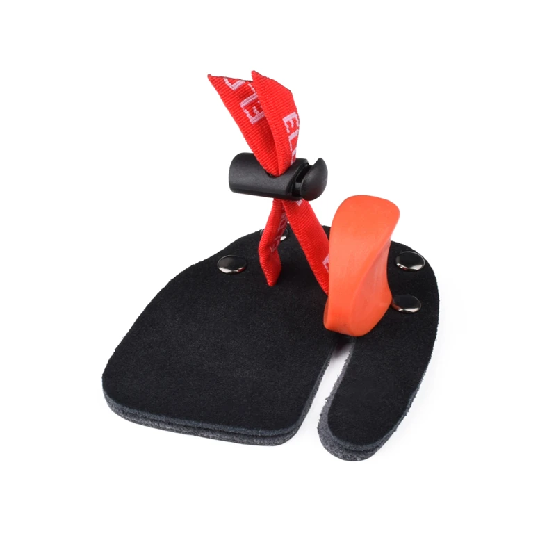 1pcs, Archery Finger Tab Finger Guard Protection Pad Glove Tab for Bow Shooting Finger Protector Right Hand
