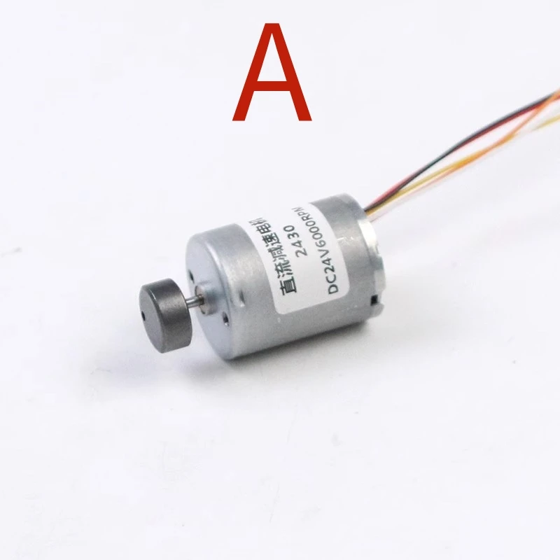 2430 DC brushless vibration motor dc 12V 24V planetary gear micro motor, adjustable speed, high torque, small motor