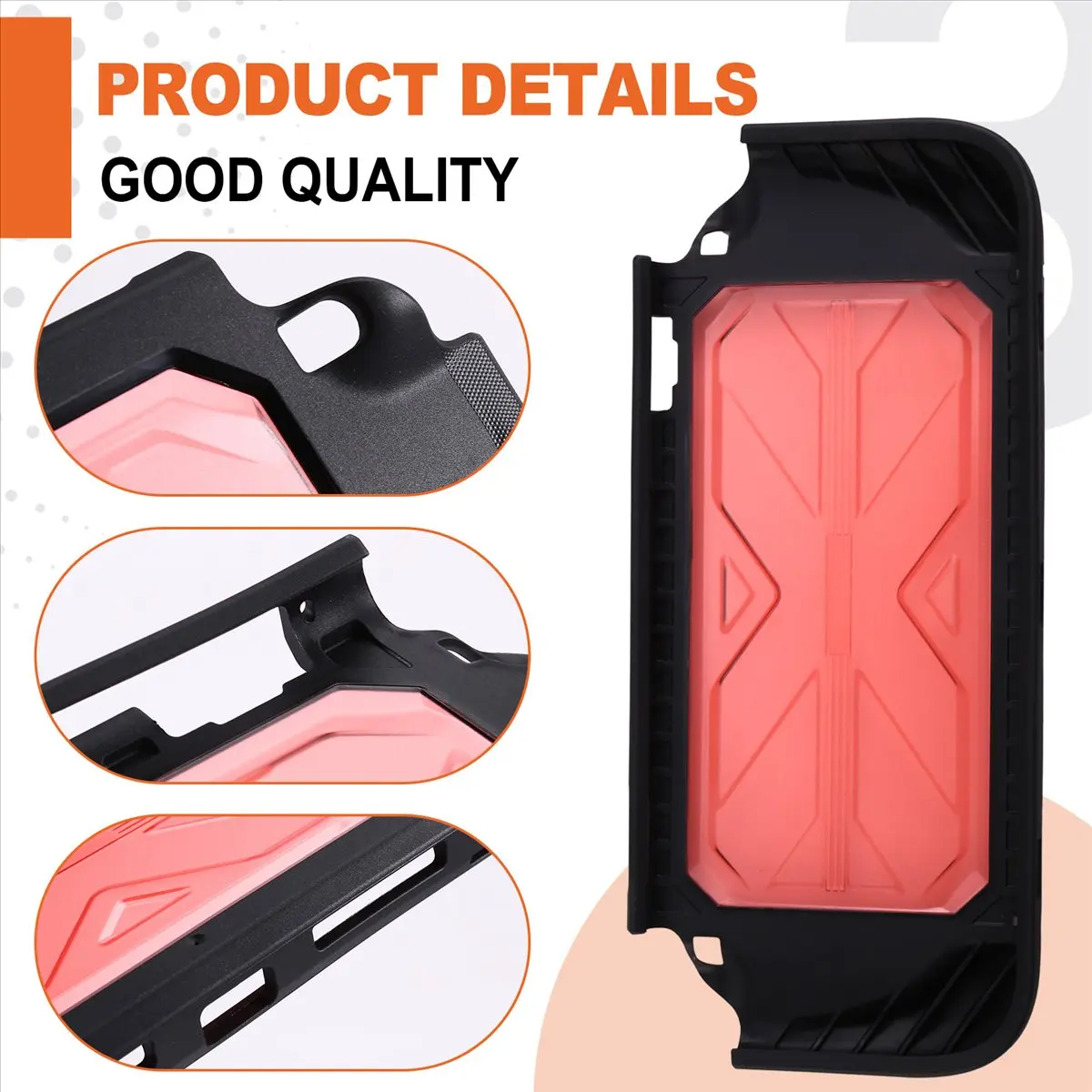 ♬◤Popular Style  ◥For Switch2 Protective Case PC+TPU Case Anti-Fall Integrated Design for 2 Hard Case B