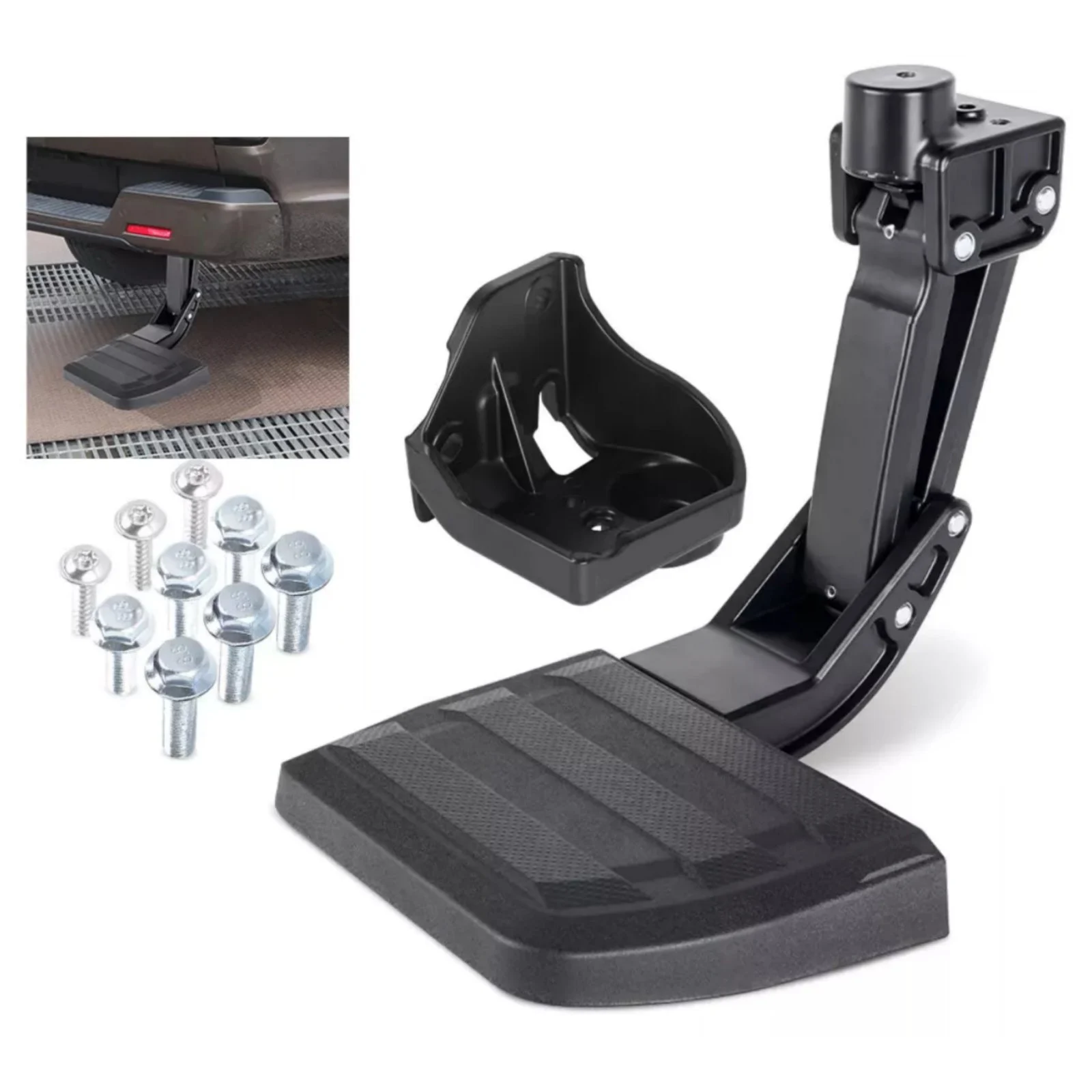 1 قطعة المصد الخلفي الخلفي القابل للسحب خطوة السرير خطوة PT392-35920 لتويوتا تاكوما 2024-2025 للطي الخلفية خطوة عدة اكسسوارات السيارات #1