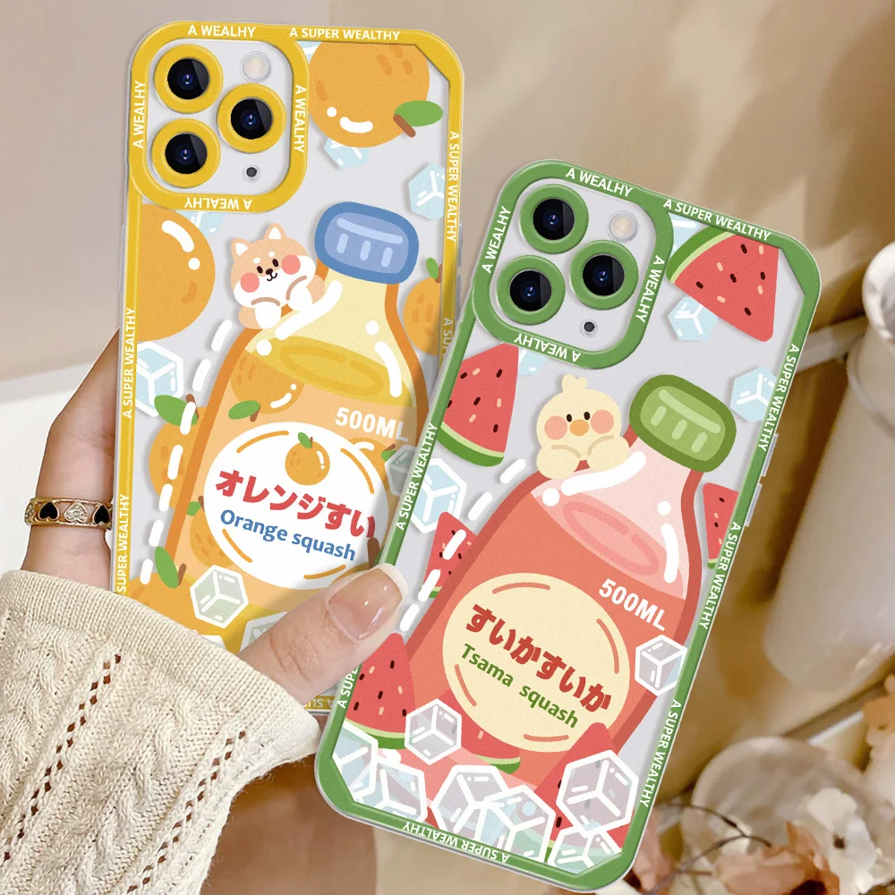 For Redmi Note 10 Pro For Xiaomi 12 Lite Case 11T 12T 11 Lite 13T Redmi Note 12 11 9 Pro 13C 12C Poco X5 Pro Soda Drink Cover