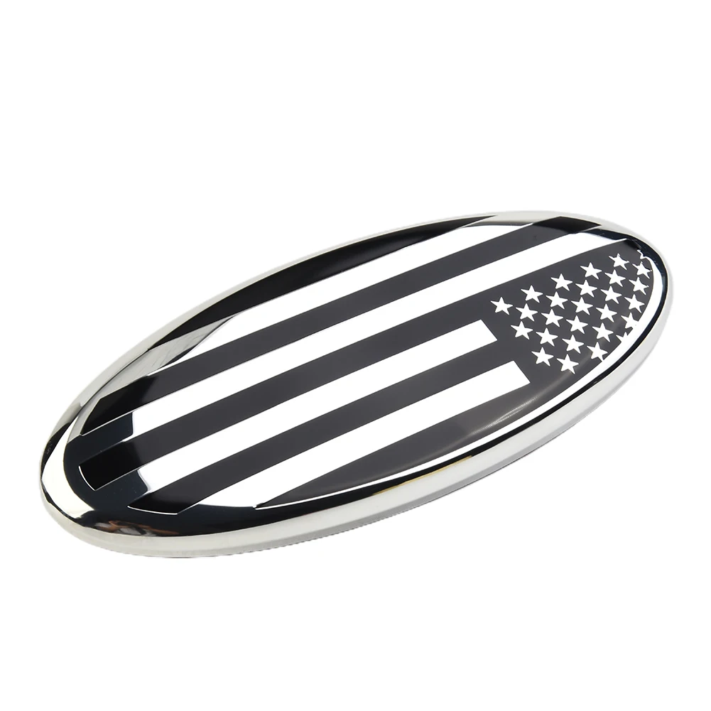 

Logo Car Logo 9inch Silver Flag 9inch silver Flag Original Word Logo On The Back Of Seat For Ford F150 F250 Front Marker Grille