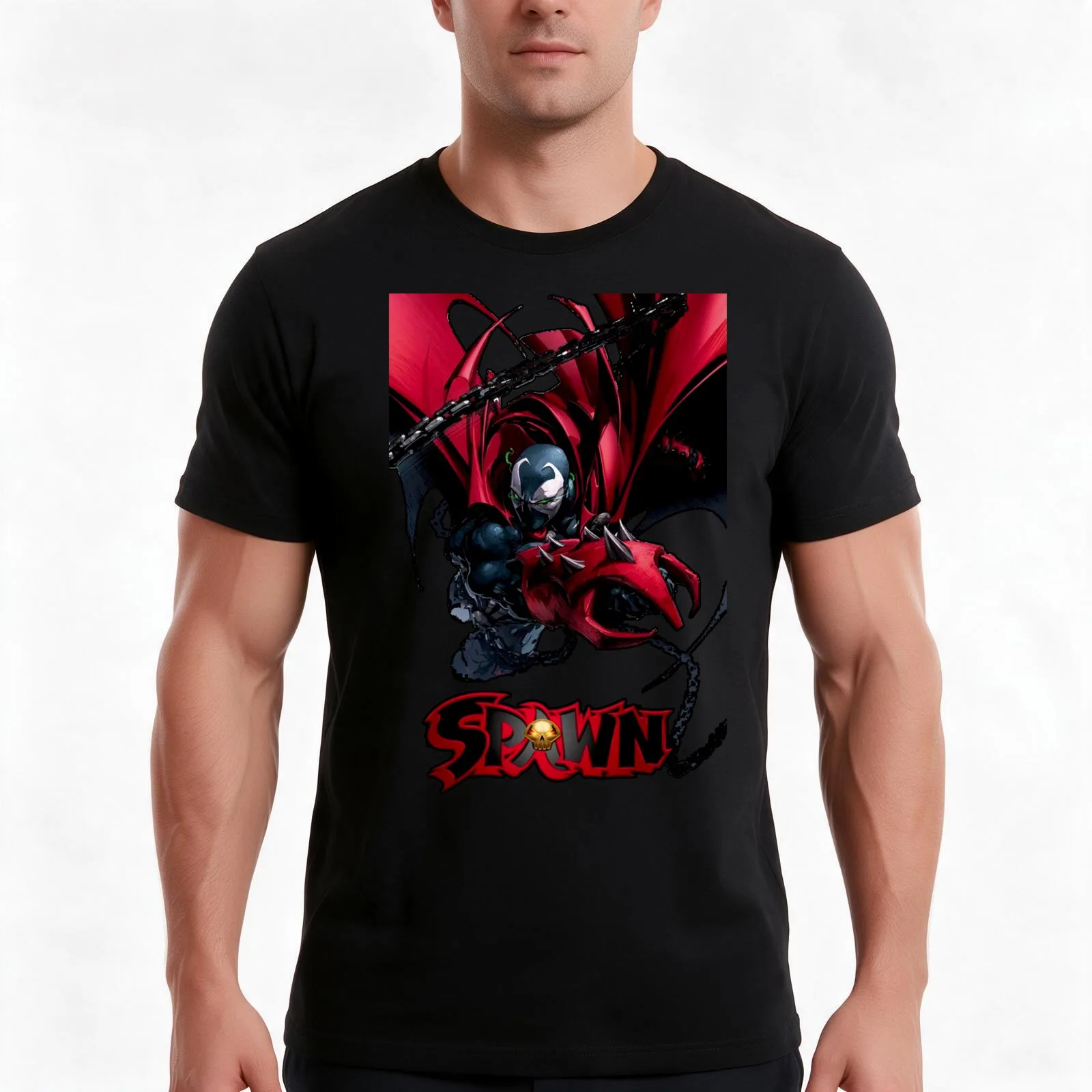 Punish From Darknes T-Shirt Summer Casual Cotton Tee Oversized Streetwear Tops Vintage Graphic Print Loose Fit Short Sleeve