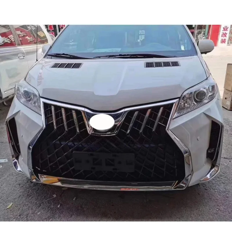 

Factory Sales LM Style Bodykit Car Front Rear Bumper Grille Body Kits for s Sienna 2011-2021