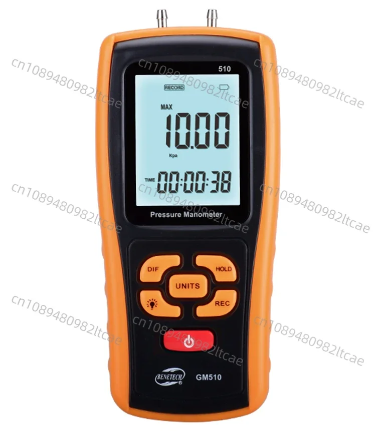 GM510 Digital Pressure Gauge Handheld Micro Differential  Manometer