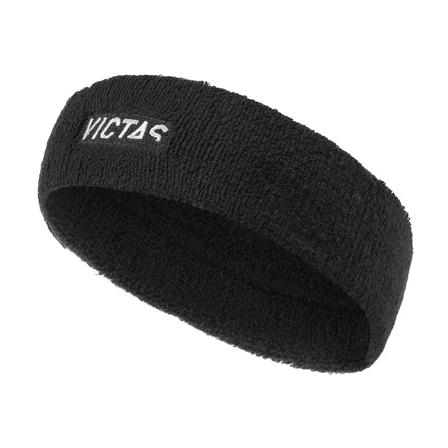 VICTAS أغطية الرأس الرياضية للنساء والرجال عصابة رأس ممتصة للعرق لتنس الطاولة مع شعار مطرز للرياضات الخارجية #6