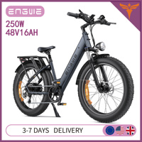 Ebike ENGWE E26/ST 250W 48V16AH Removable Battery Hydraulic Brake Electric Bicycle 26*4 Inch Fat Tire Adult Electric Bike