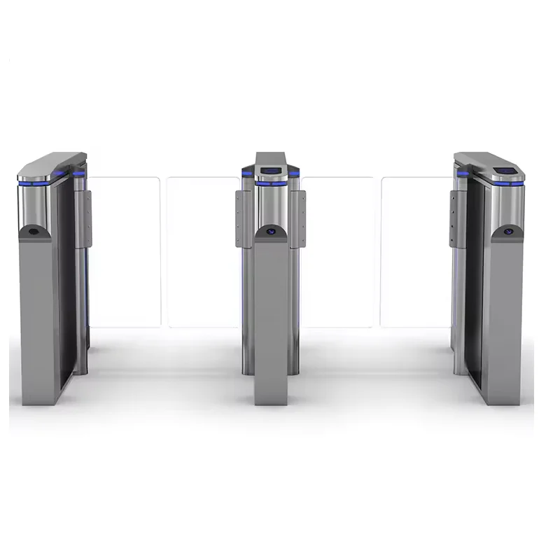 Speed Turnstile Gate Finger Print Face Recognition High Speed Turnstiles Gate For Office Buildings