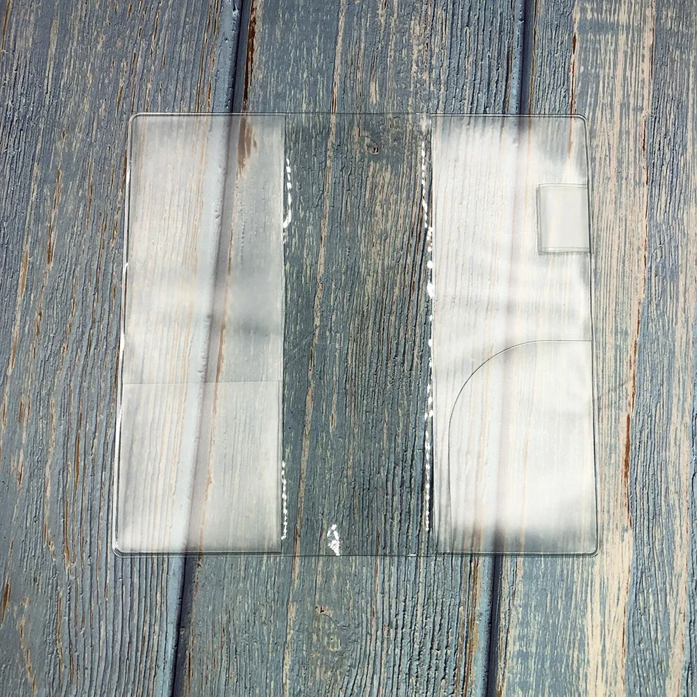 Fromthenon-cubierta protectora para cuaderno, planificador de semanas, diario transparente, accesorios para libros, suministros escolares, papelería