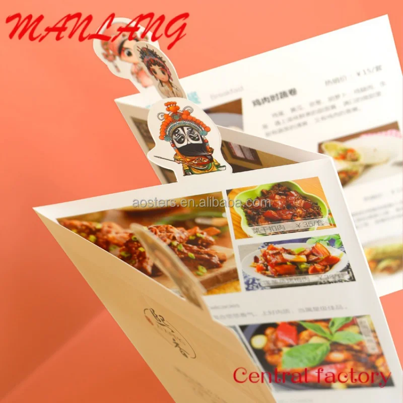 

Custom High Quality Coated Paper Logo Printing Folding Die-cut Flyer Unique Perfume Brochure Printing