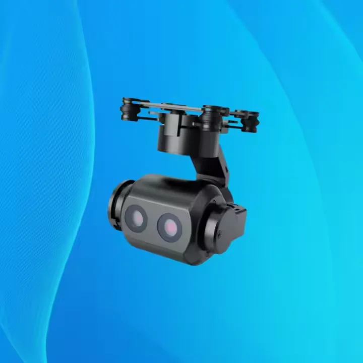 Micro Camera With Triaxial Stabilized Pod Pan Tilt Camera 4k HD