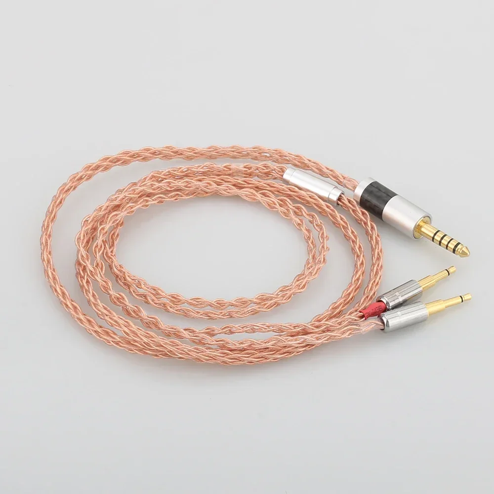 Audiocrast 8 ядер 4,4 мм сбалансированный посеребренный кабель для обновления наушников для HD477 HD497 HD212 pro EH250 EH350 гарнитуры