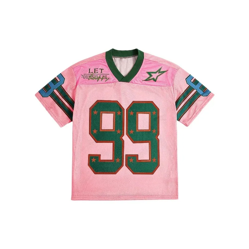 

2025 MINISO New Loose Casual Quick Drying Fashionable and Cute Couple's Jersey Top, 3D Printed