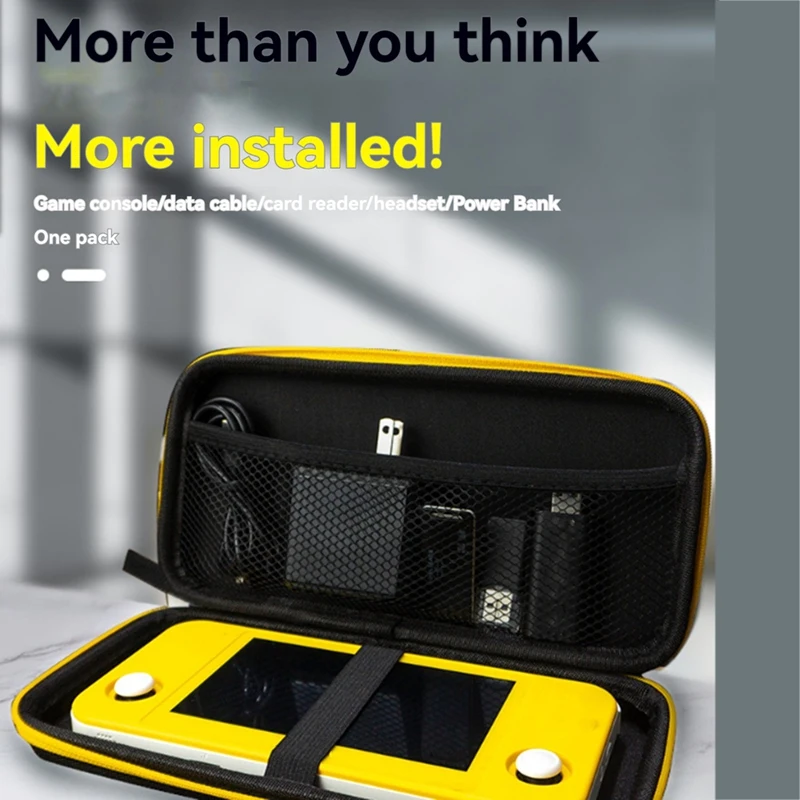 Per Anbernic RG505 Custodia per giocatore di gioco portatile Borsa da trasporto Accessori per giocatori di gioco Borsa di stoccaggio portatile