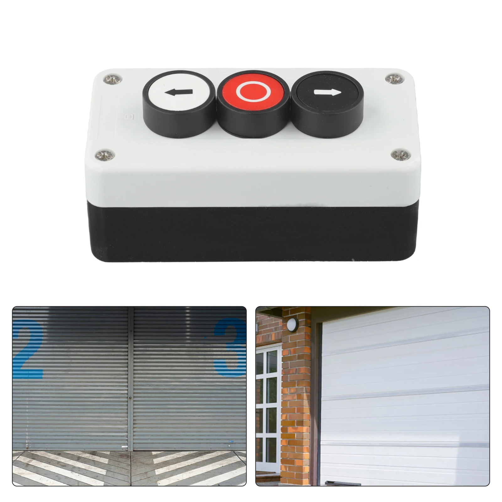 

3 Position Switch Push Button Switch Electrical Component Protection High-Quality ABS Material IP67 Waterproof 134*68*50mm W*H*D