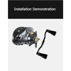 Aluminum Alloy Fishing Reel Handle, Modified Metal Crank, suitable for water drop, lure rocker 8 Main Sales Cranlintem - №4